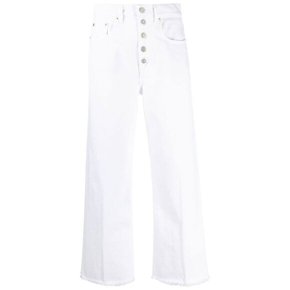 Ralph Lauren Women Wide Leg Crop Jeans